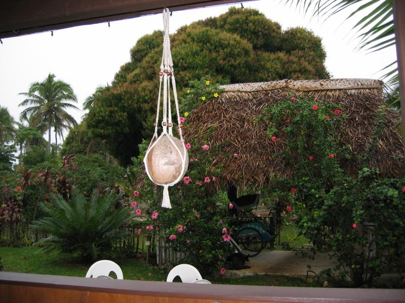 Taken while we were having breakfast, hoping the rain might break
Click for photo quality image
Warning photo quality image size is 725K