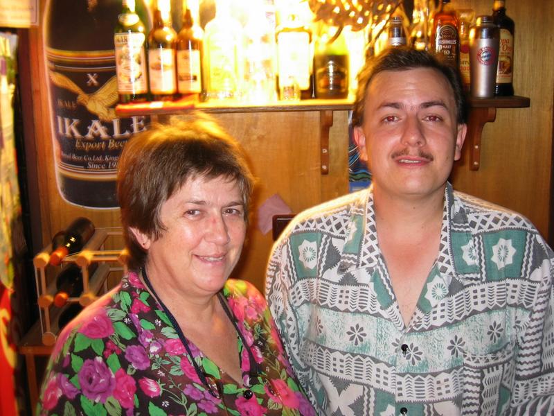 Our wonderful host Sven with his Mum
Click for photo quality image
Warning photo quality image size is 1.1M