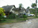 Outside view of Heilala from the track, plus the puppy managed to get out
Image taken at 12:00 on Jul 23 2003
Photo quality image geometry 1600x1200
Photo quality image size 782K